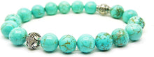 Afbeelding in Gallery-weergave laden, Big Turquoise Yin 10 mm
