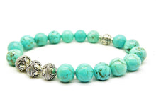 Afbeelding in Gallery-weergave laden, Big Turquoise Yin Triple 10 mm
